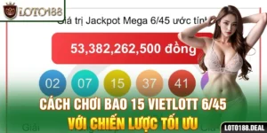 Cách chơi bao 15 Vietlott 6/45