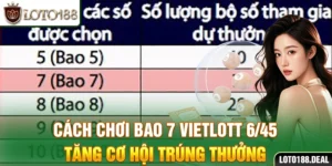 Cách Chơi Bao 7 Vietlott 6/45 Tăng Cơ Hội Trúng Thưởng