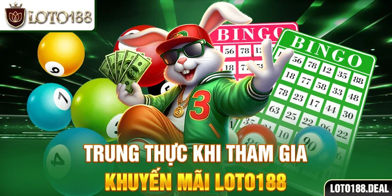 Khuyến Mãi Loto188 Trung thực khi tham gia khuyến mãi Loto188